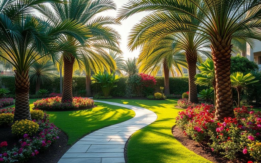 تنسيق حدائق جليب الشيوخ بالكويت