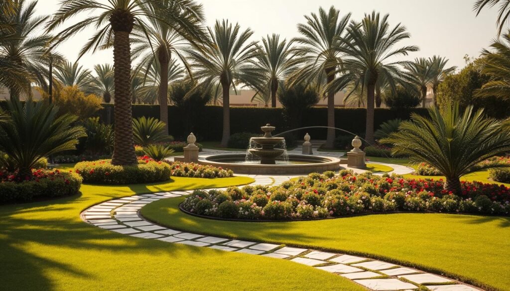 تنسيق حدائق حولي بالكويت | تصميم لاندسكيب عصري للفلل والمنازل