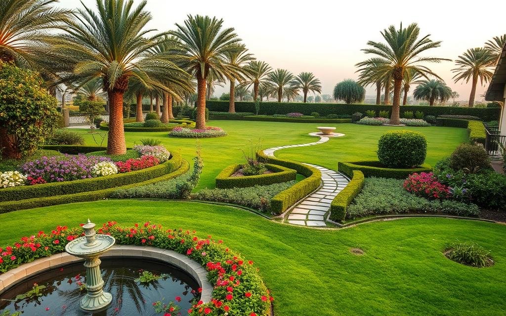 تصميم حدائق الخيران الكويت